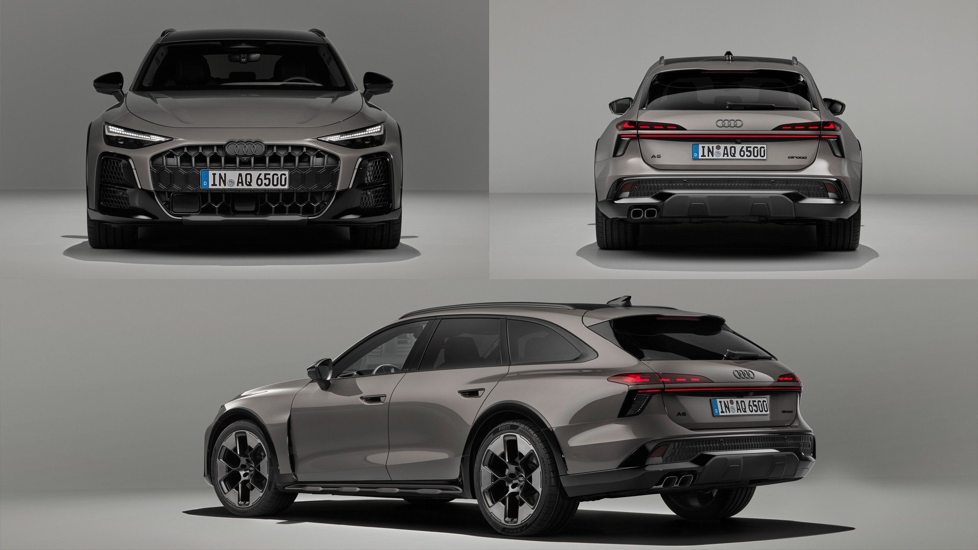 Audi A6 allroad Front, Heck, Seite